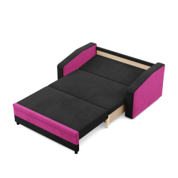 Sofa ORION, Color - BLACK + FUCHSIA