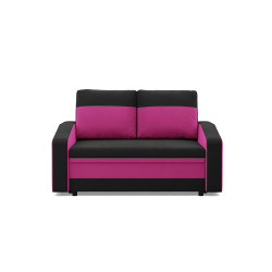 Sofa ORION , Kolor - CZARNY + FUKSJA