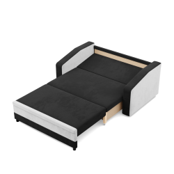 Sofa ORION, Farbe - SCHWARZ + WEISS