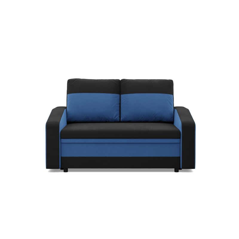 Sofa ORION, Farbe - SCHWARZ + TINTENBLAU