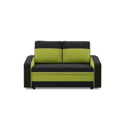 Sofa ORION , Kolor - CZARNY + LIMONKA