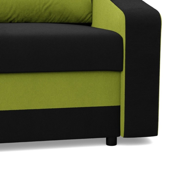 Sofa ORION, Color - BLACK + LIME