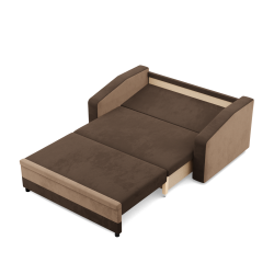 Sofa ORION, Farbe - BRAUN + CAPPUCCINO