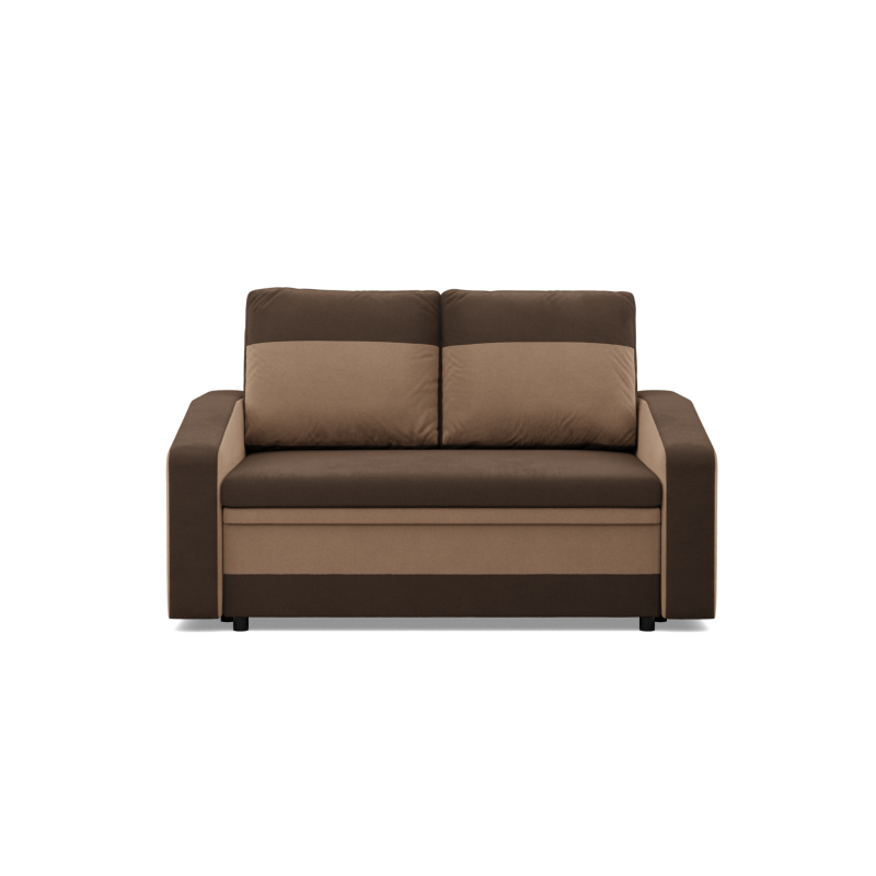 Sofa ORION , Kolor - BRĄZ + CAPPUCCINO