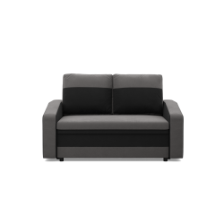 Sofa ORION, Farbe - GRAU + SCHWARZ