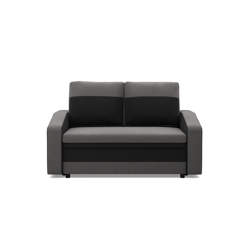 Sofa ORION , Kolor - SZARY + CZARNY