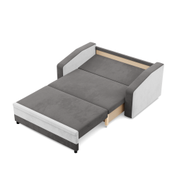 Sofa ORION, Farbe - GRAU + WEISS