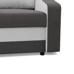 Sofa ORION, Farbe - GRAU + WEISS