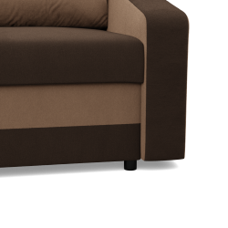 ORION Armchair, Filling - Spring, Color - BROWN + CAPPUCCINO