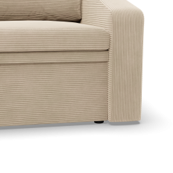 Ausklappbarer Sessel Orbit 80, Farbe - BEIGE - Poso 100