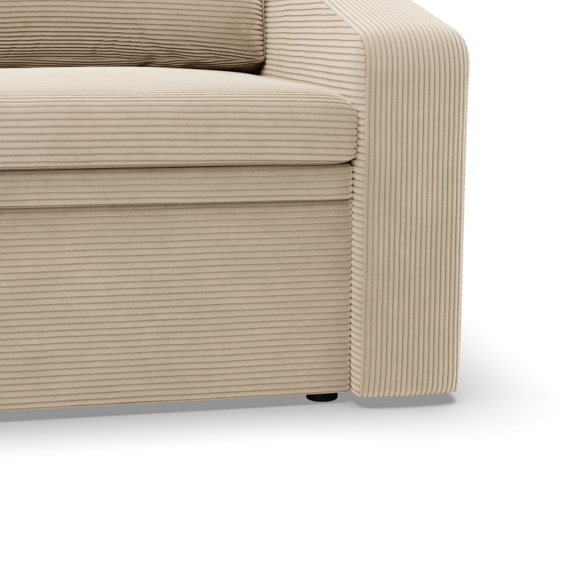 Ausklappbarer Sessel Orbit 80, Farbe - BEIGE - Poso 100