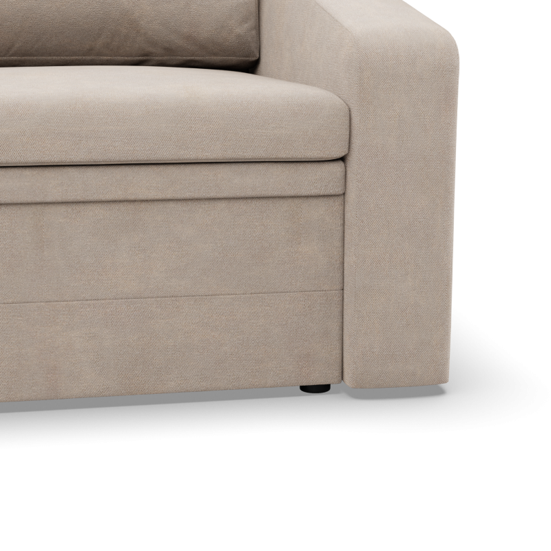 Ausziehbarer Sessel Orbit 80, Farbe - BEIGE - Paros 02