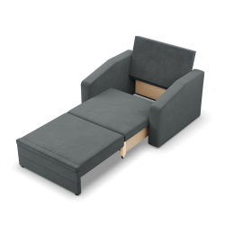 Sillón reclinable Orbit 80, Color - GRIS OSCURO - Kronos 034