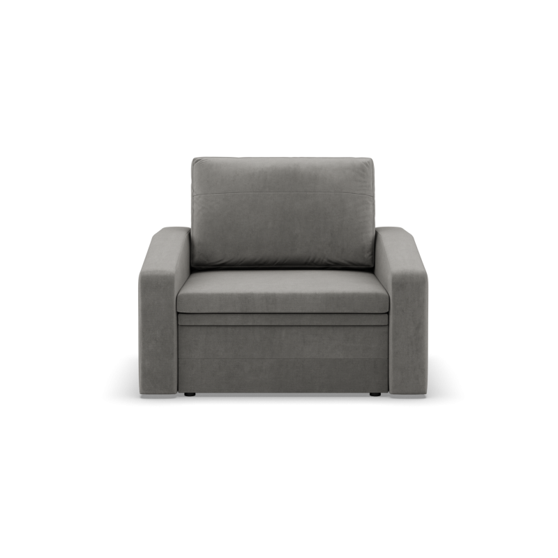 Orbit 80 Reclining Armchair, Color - LIGHT GRAY - Kronos 015
