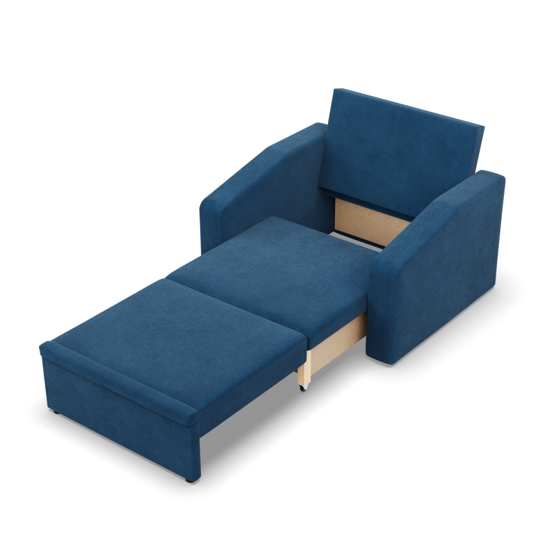 Sillón reclinable Orbit 80, Color - AZUL MARINO - Poso 005