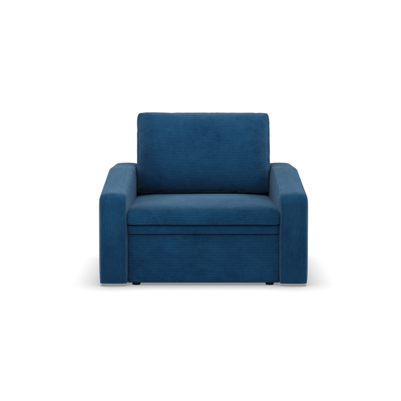 Orbit 80 Reclining Armchair, Color - NAVY BLUE - Poso 005