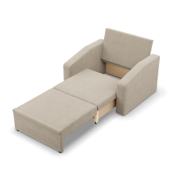 Klappbarer Sessel Orbit 80, Farbe - BEIGE - Malmo New 08