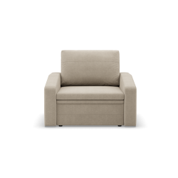 Klappbarer Sessel Orbit 80, Farbe - BEIGE - Malmo New 08