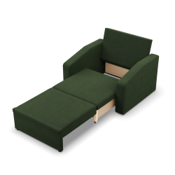 Orbit 80 Recliner Chair, Color - GREEN - Malmo New 037