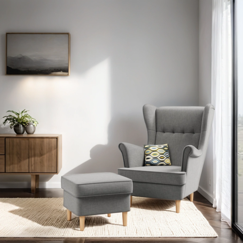 VELO Armchair, Color - LIGHT GRAY