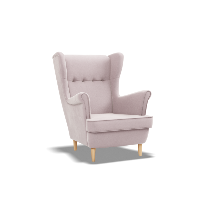 Sessel VELO, Farbe - HELLROSA