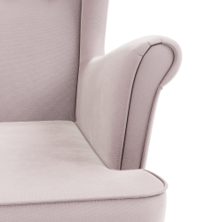 Sillón VELO, Color - ROSA CLARO