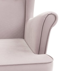 Velo mini armchair, Color - LIGHT PINK