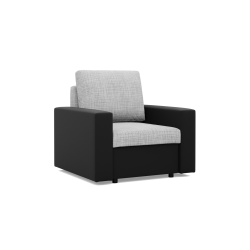 Chair LUNA, Color - GRAY + BLACK