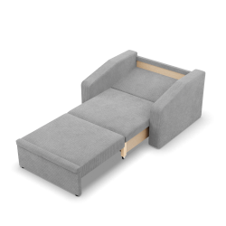 Orbit 90 Reclining Armchair, Color - LIGHT GRAY - Poso 055