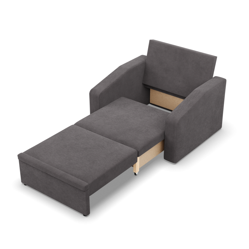 Sillón reclinable Orbit 90, Color - GRIS OSCURO - Poso 022