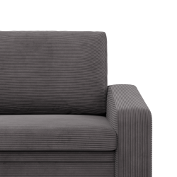 Ausziehbarer Sessel Orbit 90, Farbe - DUNKELGRAU - Poso 022