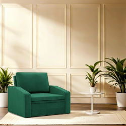 Sillón reclinable Orbit 90, Color - VERDE BOTELLA - Kronos 019