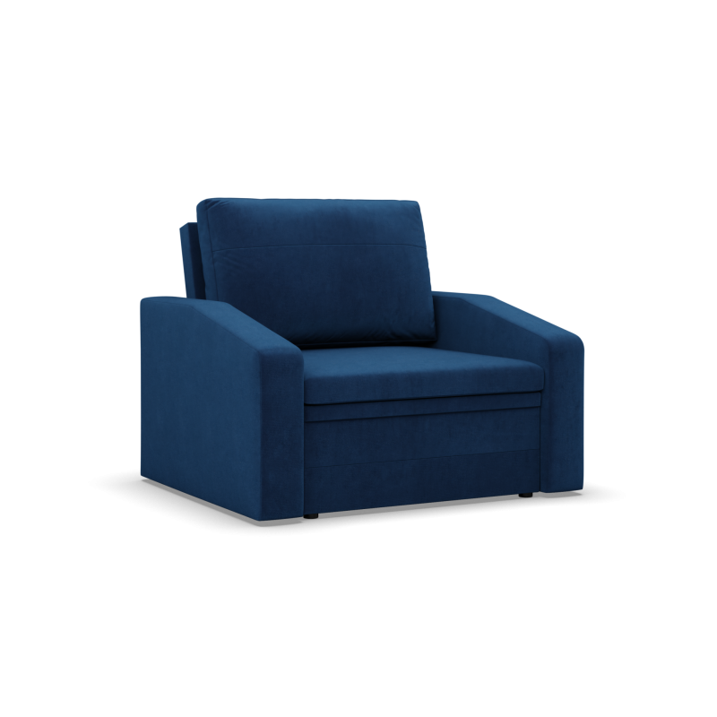 Orbit 90 Recliner Chair, Color - NAVY BLUE - Kronos 09