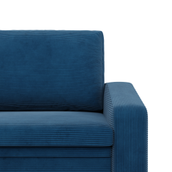 Klappbarer Sessel Orbit 90, Farbe - MARINEBLAU - Poso 005