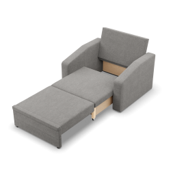 Orbit 90 Recliner Chair, Color - LIGHT GRAY - Malmo New 090