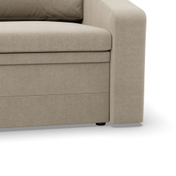 Ausklappbarer Sessel Orbit 90, Farbe - BEIGE - Malmo New 08