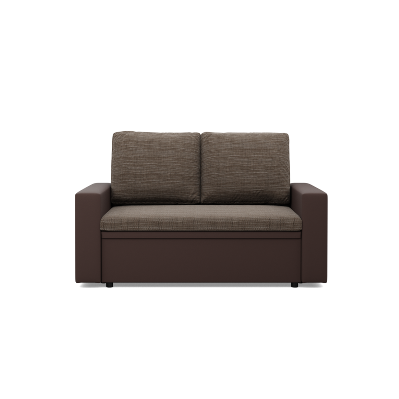 Sofa LUNA , Kolor - BRĄZ + CAPPUCCINO