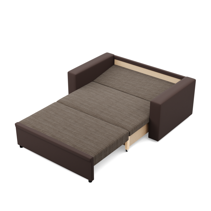 Sofa LUNA, Color - BROWN + CAPPUCCINO