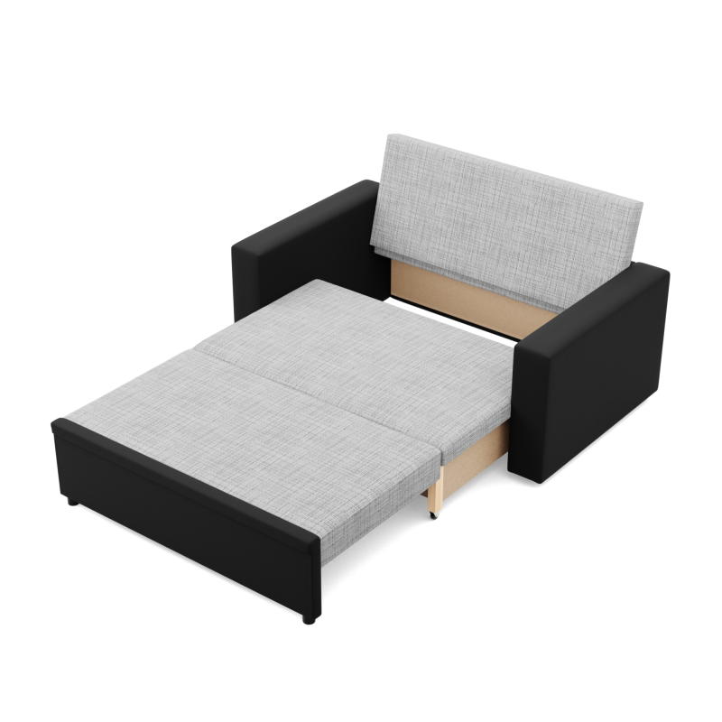 Sofa LUNA, Color - GRAY + BLACK