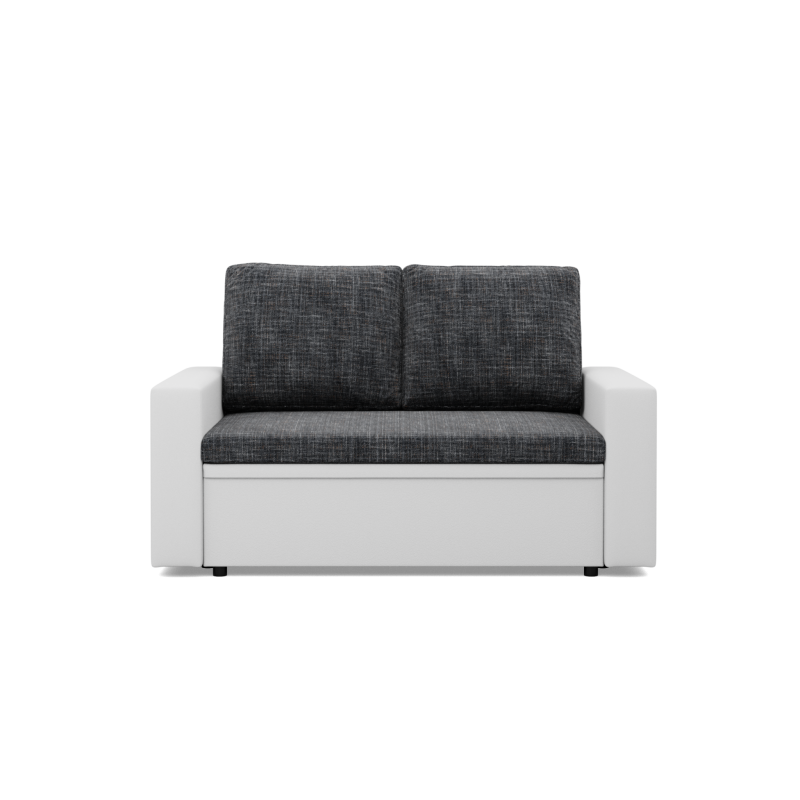 Sofa LUNA, Color - DARK GRAY + WHITE
