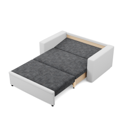 Sofa LUNA, Color - DARK GRAY + WHITE