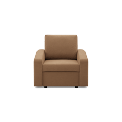 Крісло NEO Mikro, Наповнення - Пінне, Колір - КАПУЧИНО, Тип підлокітника - Косий