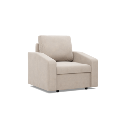 Sillón NEO Kronos, Relleno - De muelles, Color - BEIGE, Tipo de reposabrazos - Inclinado