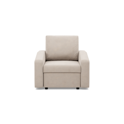 Sillón NEO Kronos, Relleno - De muelles, Color - BEIGE, Tipo de reposabrazos - Inclinado