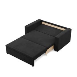 Sofá NEO Mikro, Color - NEGRO, Tipo de reposabrazos - Recto