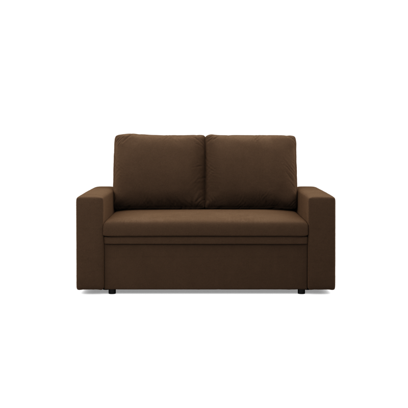 Sofa NEO Micro, Color - BROWN, Type of armrest - Straight