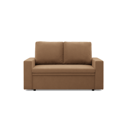 Sofa NEO Mikro , Kolor - CAPPUCCINO, Rodzaj podłokietnika - Prosty