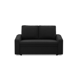 Sofa NEO Mikro , Kolor - CZARNY, Rodzaj podłokietnika - Skośny