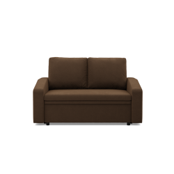 Sofa NEO Mikro, Color - BROWN, Type of armrest - Slanted