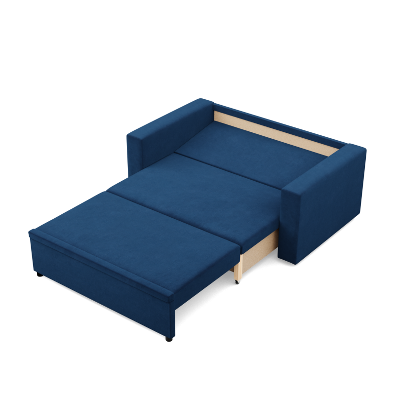 Sofá NEO Kronos, Color - AZUL MARINO, Tipo de reposabrazos - Recto